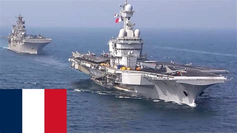 French Carrier De Gaulle Training Exercises