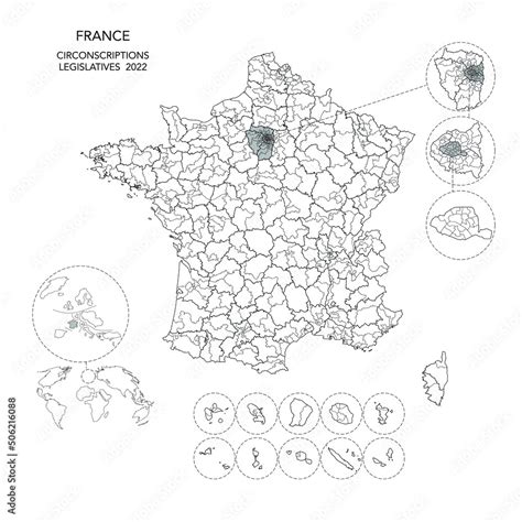 French Constituencies Map