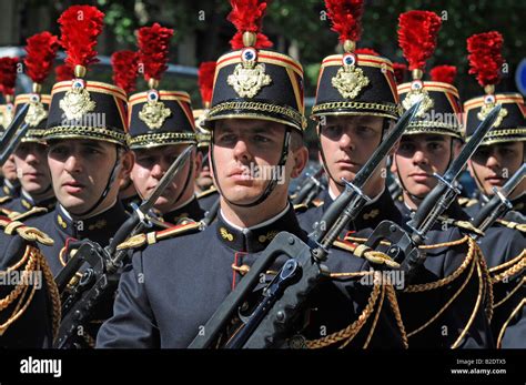 French Soldier Marching