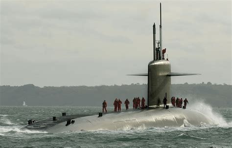 French Submarine Le Triomphant Ballistic Missile