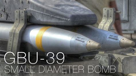 GBU-39 Small Diameter Bomb on AC-130 Gunship