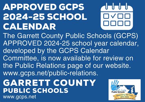 GCPS Calendar Overview