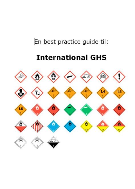 GHS Calendar Best Practices