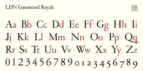 Garamond Font