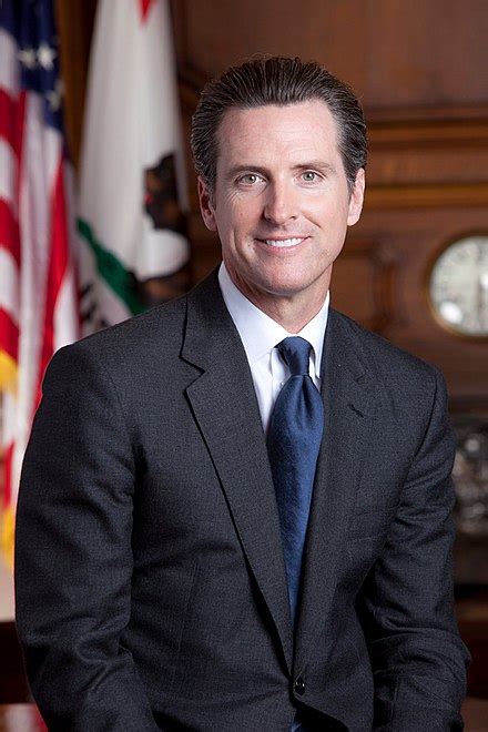 Gavin Newsom on the cover of a national magazine