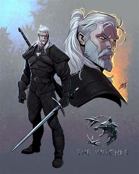 Geralt of Rivia calendar design