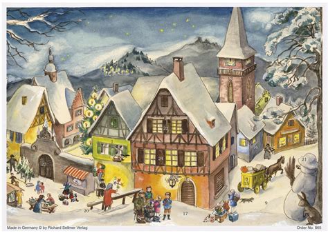 German Advent Calendar Activities