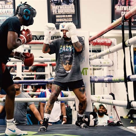 Gervonta Davis in training