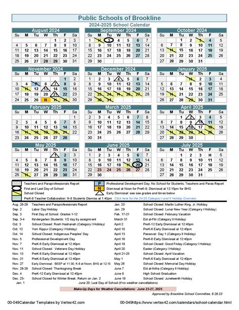 Getting the Most Out of Brookline School Calendar