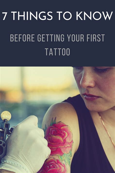 Getting Your First Tattoo