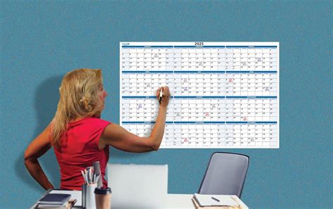 Giant Erasable Wall Calendar 2025 Image 5