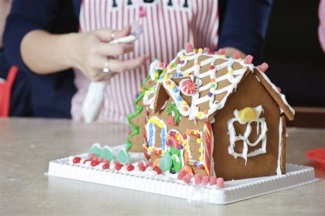 Gingerbread House Construction Image