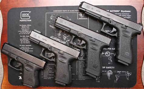 Glock 17 size comparison