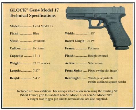 Glock 18 Specifications