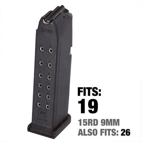 Glock 19 Magazine Capacity Standard