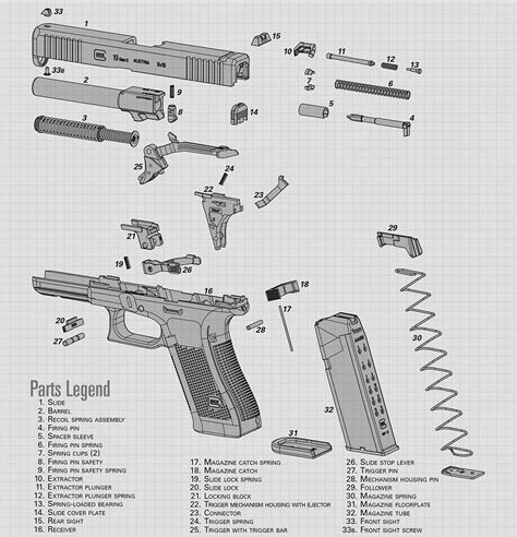 Glock 19 Parts Diagram