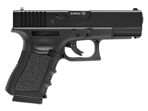 A Glock 19 pistol