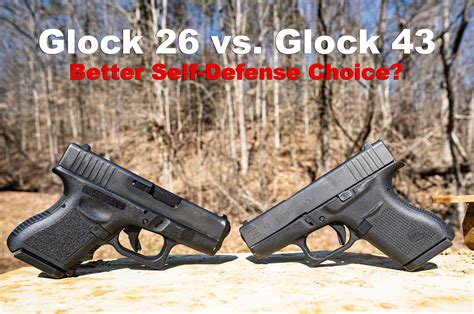 Glock 43 for self-defense