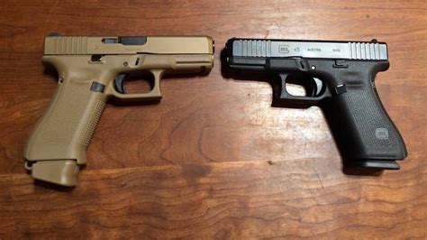 Glock 45 Vs Glock 19 Comparison