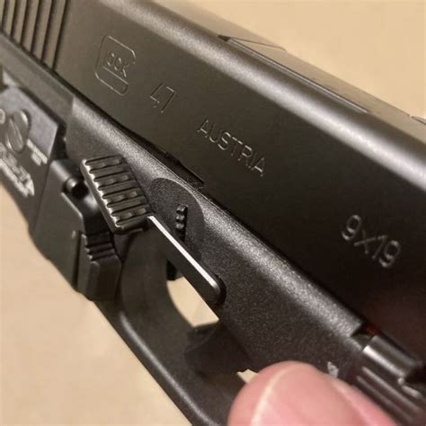 Glock Gen 5 Thumb Rest Design