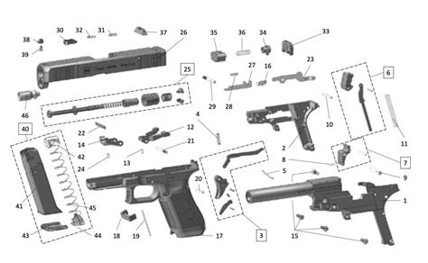 Glock Pistol Parts