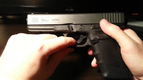 Glock Safe Action System Safety Lever Detail