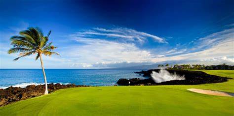 Golfing in Hawaii