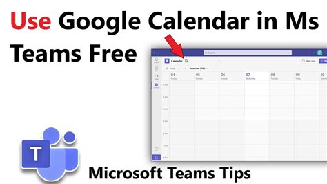 Google Calendar For Teams