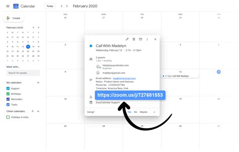 Google Calendar Integration