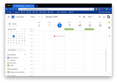 Google Calendar Task Fixes