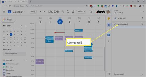 Google Calendar Tasks Feature