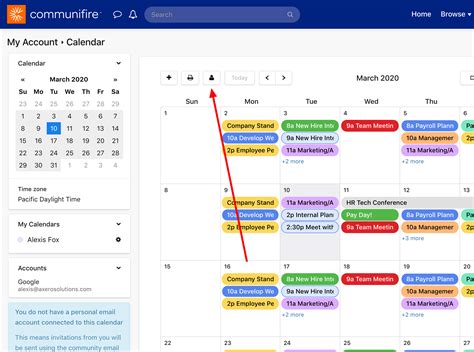 Google Calendar View Options