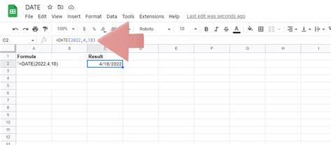 Google Sheets Date Functions