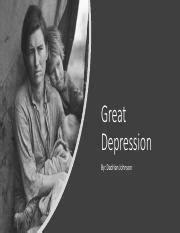 The Great Depression