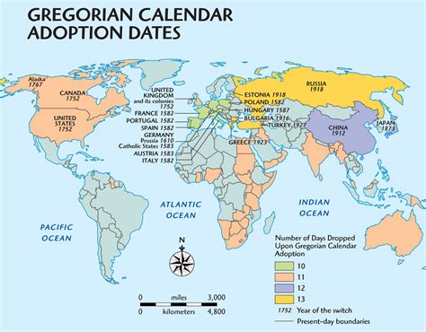 Adoption of the Gregorian Calendar