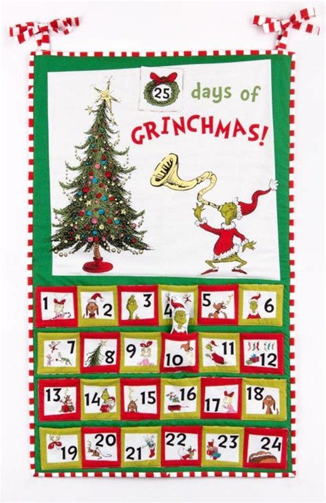 Grinch Advent Calendar Traditions