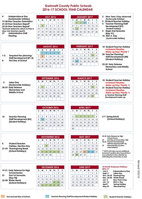 Gwinnett County Public Schools Calendar FAQs