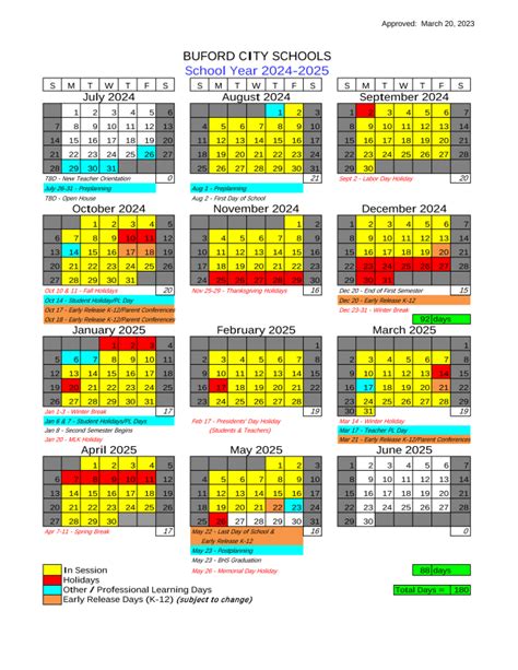 Gwinnett School Calendar Planning