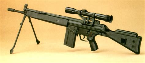 HK G3 Sniper Rifle Military