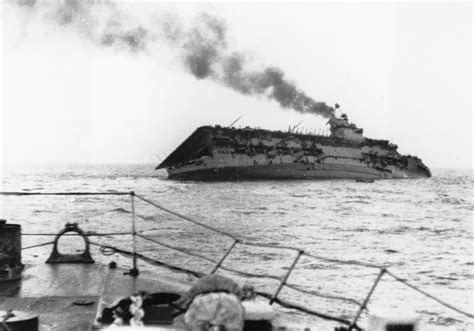 HMS Courageous during World War 2