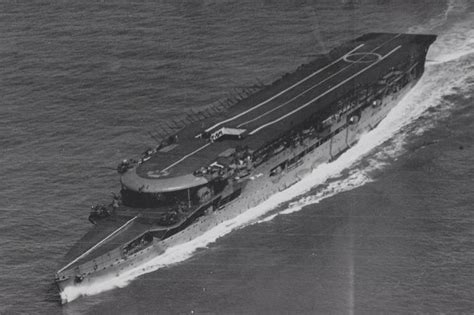 HMS Furious during World War 2