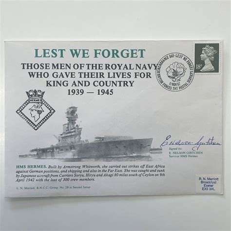 Commemoration of HMS Hermes