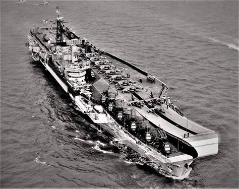 Island superstructure of HMS Hermes