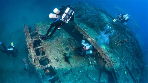 Wreckage of HMS Hermes