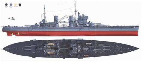 HMS King George V Battleship