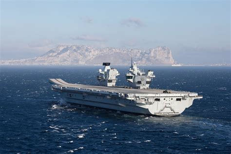 HMS Prince of Wales at sea