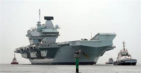 HMS Queen Elizabeth Deploys