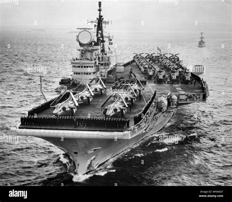 HMS Victorious, a British aircraft carrier