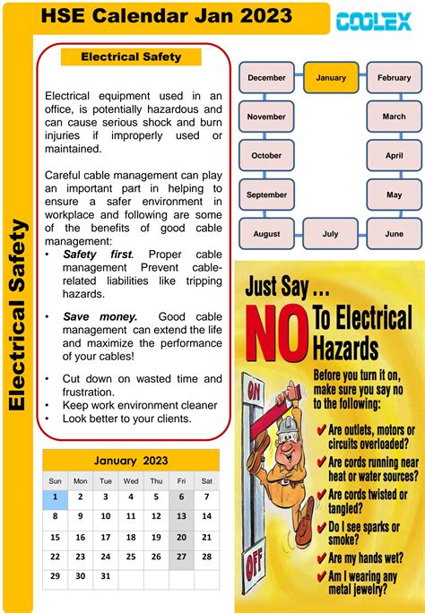 HSE Calendar Case Studies