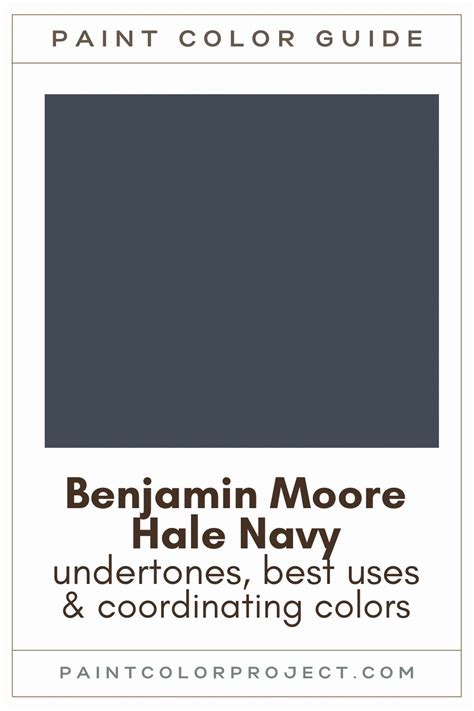 Hale Navy by Benjamin Moore